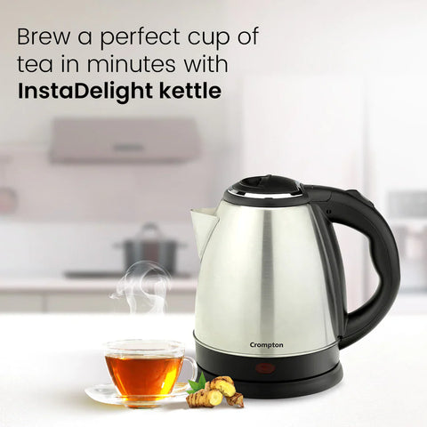 Electric Kettle - stainless steel body