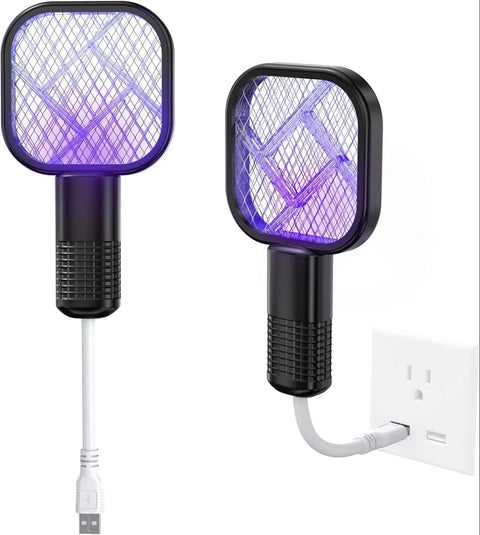 Electric Mosquito Killer Racket with UV Light
