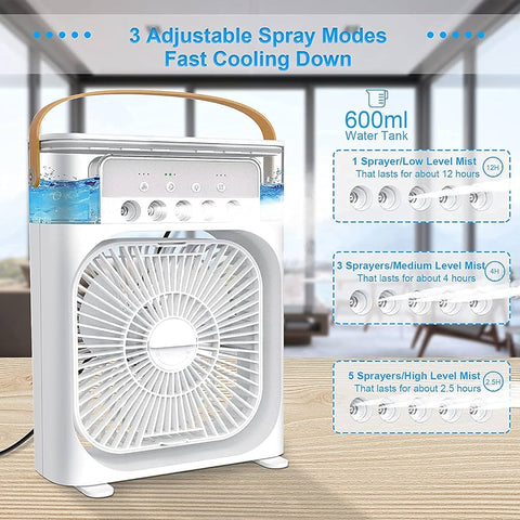 Portable Air Conditioners Cooling Fan