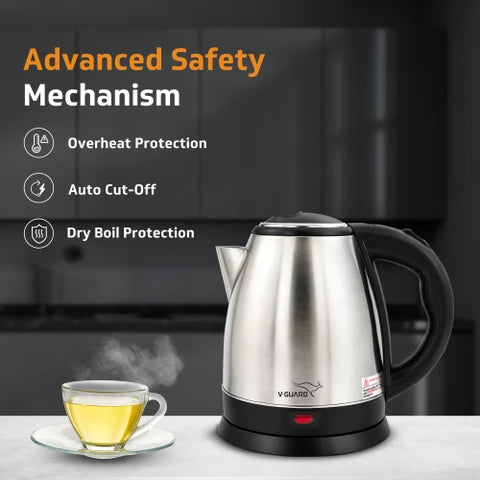 Electric Kettle - stainless steel body